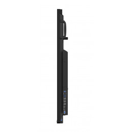 Viewsonic IFP6541 Interaktiivinen valkotaulu 165,1 cm (65") 3840 x 2160 pikseliä Kosketusnäyttö Musta