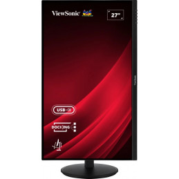 Viewsonic VG Series VG2709U-2K tietokoneen litteä näyttö 68,6 cm (27") 2560 x 1440 pikseliä Quad HD LED Musta
