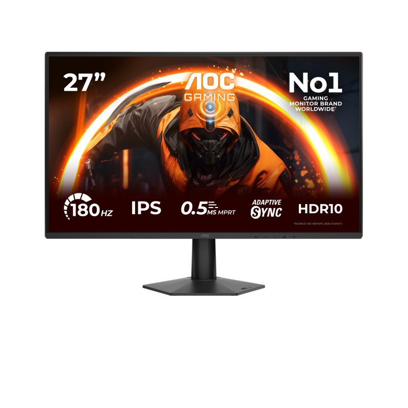 AOC 27G50F tietokoneen litteä näyttö 68,6 cm (27") 1920 x 1080 pikseliä Full HD LED Musta