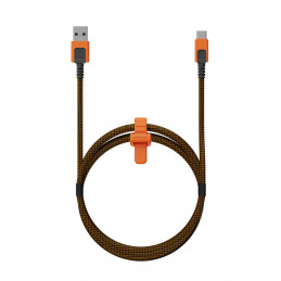 Xtorm CXX2003 USB-kaapeli 1,5 m USB A USB C 60 W Musta, Oranssi