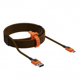 Xtorm CXX2003 USB-kaapeli 1,5 m USB A USB C 60 W Musta, Oranssi