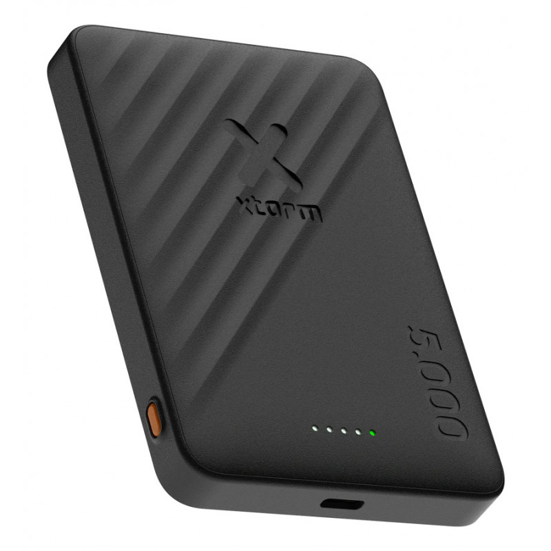 Xtorm XG2WP051 akku- ja paristolaturi Litium polymeeri (LiPo) 5000 mAh Langaton lataaminen Musta