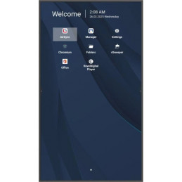 Viewsonic CDE6514-2C infonäyttö Digitaalinen litteä infotaulu 165,1 cm (65") LCD Wi-Fi 500 cd m² 4K Ultra HD Musta