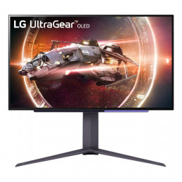 LG 27GS95QX-B tietokoneen litteä näyttö 67,3 cm (26.5") 2560 x 1440 pikseliä Quad HD OLED Musta