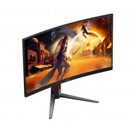 AOC G4 C27G4Z2 tietokoneen litteä näyttö 68,6 cm (27") 1920 x 1080 pikseliä Full HD LCD Musta, Punainen