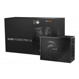 be quiet! Dark Power Pro 14 IO virtalähdeyksikkö 1600 W 20+4 pin ATX ATX Musta