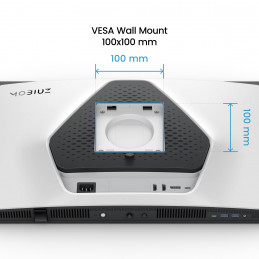 BenQ EX271QZ tietokoneen litteä näyttö 67,3 cm (26.5") 2560 x 1440 pikseliä 2K OLED Valkoinen