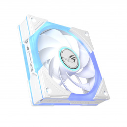 ASUS ROG Eurux GR120 ARGB Reverse Fan White Edition - Single Pack Tietokonekotelo Tuuletin 12 cm Valkoinen 1 kpl