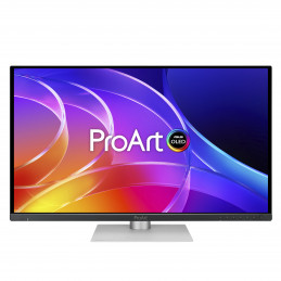 ASUS ProArt OLED PA279CDV tietokoneen litteä näyttö 67,3 cm (26.5") 3840 x 2160 pikseliä 4K Ultra HD QD-OLED Musta, Hopea