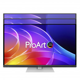 ASUS ProArt OLED PA279CDV tietokoneen litteä näyttö 67,3 cm (26.5") 3840 x 2160 pikseliä 4K Ultra HD QD-OLED Musta, Hopea