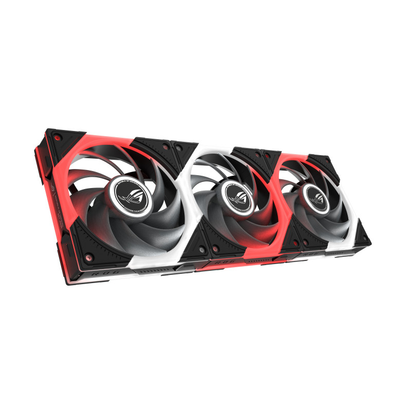 ASUS ROG Eurux GR120 ARGB Fan Triple Pack Tietokonekotelo Tuuletin 12 cm Musta 3 kpl