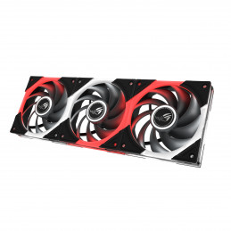 ASUS ROG Eurux GR120 ARGB Fan Triple Pack Tietokonekotelo Tuuletin 12 cm Musta 3 kpl