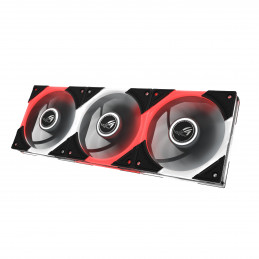 ASUS ROG Eurux GR120 ARGB Fan Triple Pack Tietokonekotelo Tuuletin 12 cm Musta 3 kpl