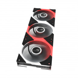 ASUS ROG Eurux GR120 ARGB Fan Triple Pack Tietokonekotelo Tuuletin 12 cm Musta 3 kpl