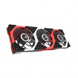 ASUS ROG Eurux GR120 ARGB Reverse Fan - Triple Pack Tietokonekotelo Tuuletin 12 cm Musta, Valkoinen 3 kpl