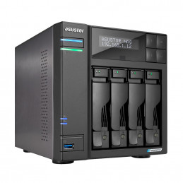 Asustor LOCKERSTOR 4 Gen2+ NAS Työpöytä Intel® Celeron® N5105 4 GB DDR4 ADM Musta