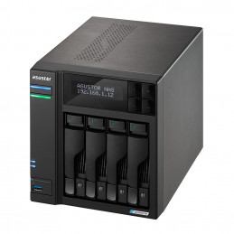 Asustor LOCKERSTOR 4 Gen2+ NAS Työpöytä Intel® Celeron® N5105 4 GB DDR4 ADM Musta