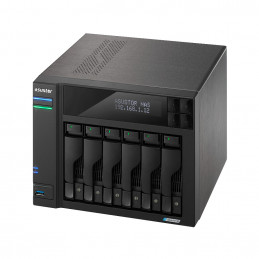 Asustor LOCKERSTOR 6 Gen2 NAS Työpöytä Intel® Celeron® N5105 8 GB DDR4 HDD ADM Musta