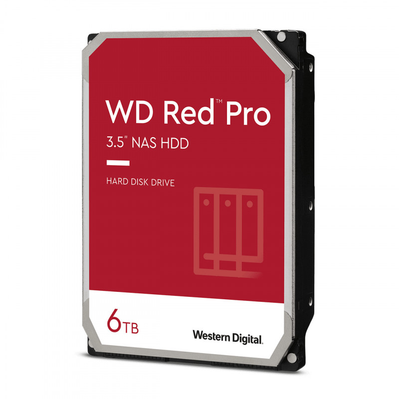Western Digital Red Pro sisäinen kiintolevy 6 TB 7200 RPM 256 MB 3.5" SATA