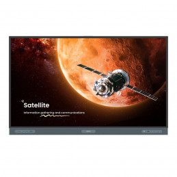 BenQ RP7504 Interaktiivinen valkotaulu 190,5 cm (75") 3840 x 2160 pikseliä Kosketusnäyttö Musta