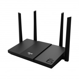 ASUS RT-AX50 AX3000 AiMesh langaton reititin Gigabitti Ethernet Kaksitaajuus (2,4 GHz 5 GHz) Musta