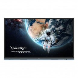 BenQ RM8604 Interaktiivinen valkotaulu 2,18 m (86") 3840 x 2160 pikseliä Kosketusnäyttö Musta