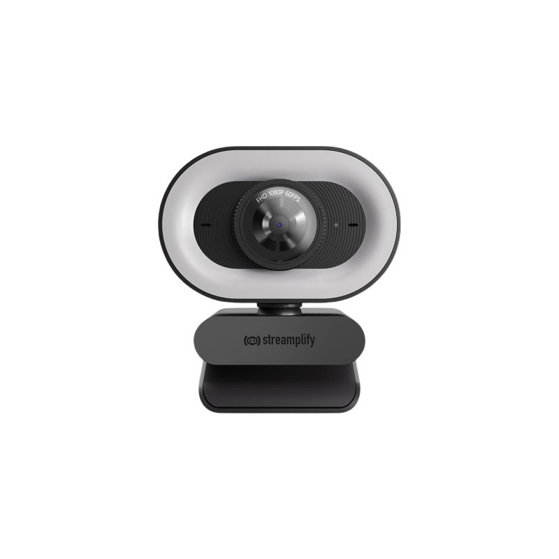 Streamplify CAM PLUS verkkokamera 2 MP 1920 x 1080 pikseliä USB Musta