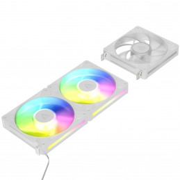 ARCTIC BioniX P14 A-RGB Tietokonekotelo Tuuletin 14 cm Valkoinen 3 kpl