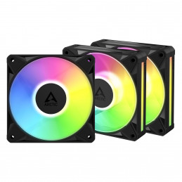 ARCTIC BioniX P14 A-RGB Tietokonekotelo Tuuletin 14 cm Musta 3 kpl