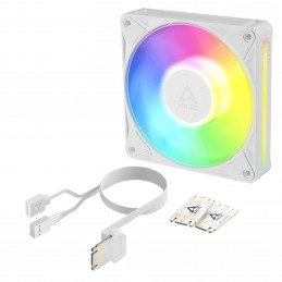 ARCTIC BioniX P12 A-RGB Tietokonekotelo Tuuletin 12 cm Valkoinen 1 kpl