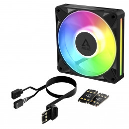 ARCTIC BioniX P12 A-RGB Tietokonekotelo Tuuletin 12 cm Musta 1 kpl