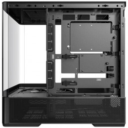 Antec C6 Curve Air Midi Tower Musta, Läpinäkyvä