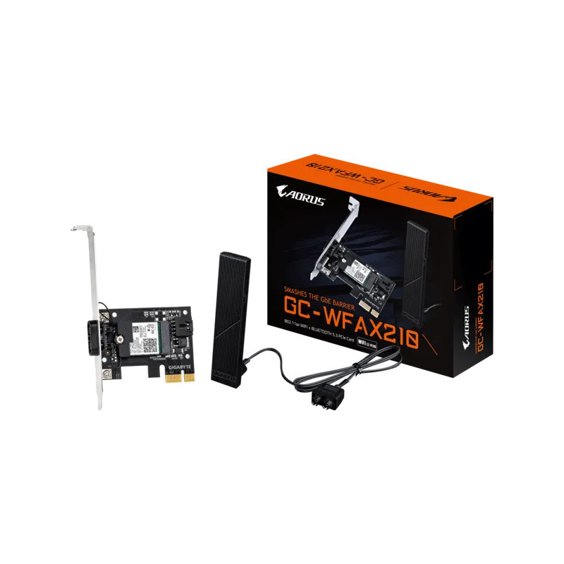 GIGABYTE GC-WFAX210 verkkokortti Sisäinen WLAN   Bluetooth 2400 Mbit s