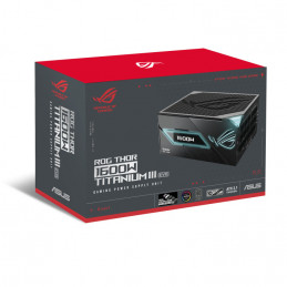 ASUS ROG -THOR-1600T3-GAMING-EVO virtalähdeyksikkö 1600 W 20+4 pin ATX ATX Harmaa
