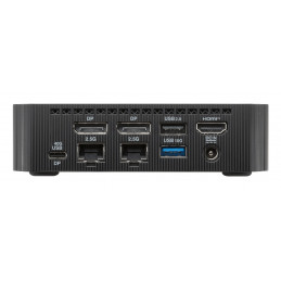 ASUS ExpertCenter PN54-S1-S30086ML AMD Ryzen™ 3 210 8 GB DDR5-SDRAM 512 GB SSD Mini PC Musta