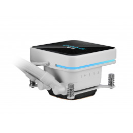 ASUS PRIME LC II 360 ARGB LCD WHT Suoritin All-in-one-nesteenjäähdytin 12 cm Valkoinen 1 kpl