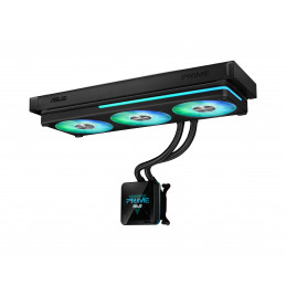 ASUS PRIME SLC II 360 ARGB LCD Suoritin All-in-one-nesteenjäähdytin 12 cm Musta 1 kpl
