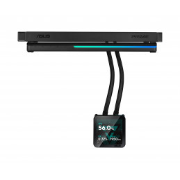 ASUS PRIME SLC II 360 ARGB LCD Suoritin All-in-one-nesteenjäähdytin 12 cm Musta 1 kpl