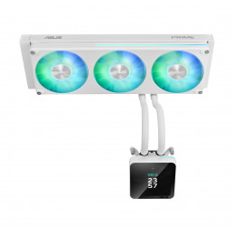 ASUS PRIME SLC II 360 ARGB LCD WHT Suoritin All-in-one-nesteenjäähdytin 12 cm Valkoinen 1 kpl