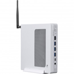 MSI PRO DP10 A14MG-007BEU tietokone työasema Intel® Pentium® Gold G7400 1.1L kokoinen PC Mini PC Barebone Valkoinen