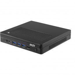 MSI Pro DP10 A14MG-004EU tietokone työasema Intel® Pentium® Gold G7400 8 GB DDR5-SDRAM 128 GB SSD Windows 11 Pro Mini PC Musta