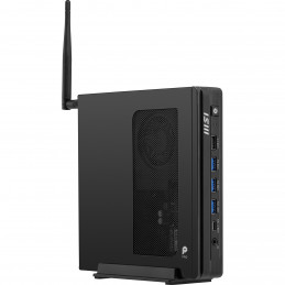 MSI PRO DP10 A14MG-003BEU tietokone työasema Intel® Pentium® Gold G7400 1.1L kokoinen PC Mini PC Barebone Musta