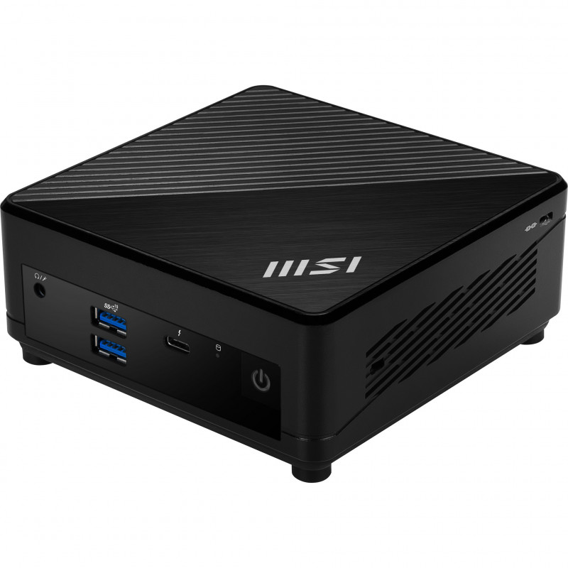 MSI Cubi 5 1M-496EU Intel Core 5 120U 16 GB DDR5-SDRAM 512 GB SSD Windows 11 Pro Mini PC Musta