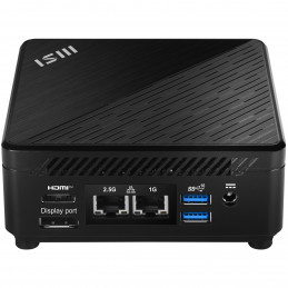 MSI Cubi 5 1M-496EU Intel Core 5 120U 16 GB DDR5-SDRAM 512 GB SSD Windows 11 Pro Mini PC Musta