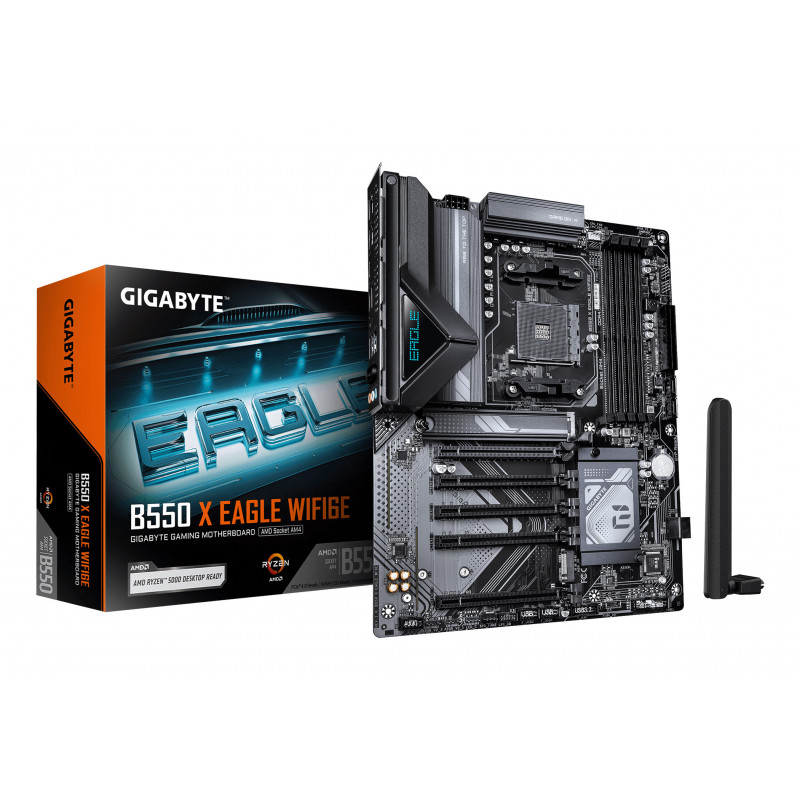 GIGABYTE B550 X EAGLE WIFI6E AMD B550 Kanta AM4 ATX