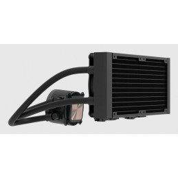 Fractal Design Radius 240 RGB Black Suoritin All-in-one-nesteenjäähdytin 12 cm Musta 1 kpl