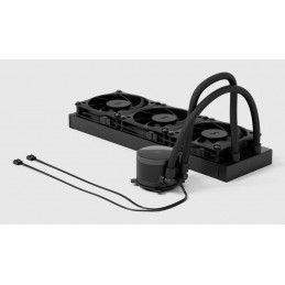 Fractal Design Radius 360 Black Suoritin All-in-one-nesteenjäähdytin 12 cm Musta 1 kpl