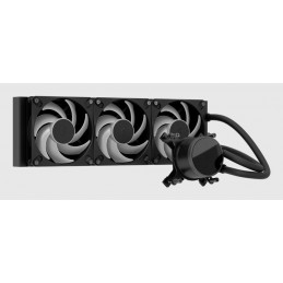 Fractal Design Radius 360 RGB Black Suoritin All-in-one-nesteenjäähdytin 12 cm Musta 1 kpl