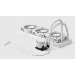 Fractal Design Radius 360 RGB White Suoritin All-in-one-nesteenjäähdytin 12 cm Valkoinen 1 kpl