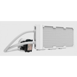 Fractal Design Radius 360 RGB White Suoritin All-in-one-nesteenjäähdytin 12 cm Valkoinen 1 kpl